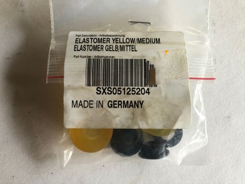 Elastomer für PHDS  mittel/gelb      (4 Stück)
