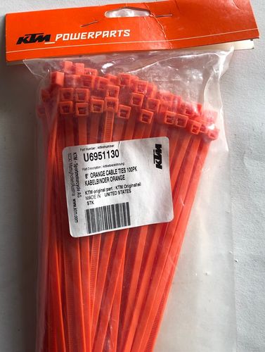 Kabelbinder -orange-