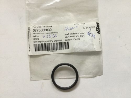O-Ring für Auspuff 50 SX Bj. 2010-2023    ( 30x3 Viton)